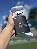 Високі жіночі Шкарпетки Nike / найк - Білі повсякденний набір 5 пар, фото 9