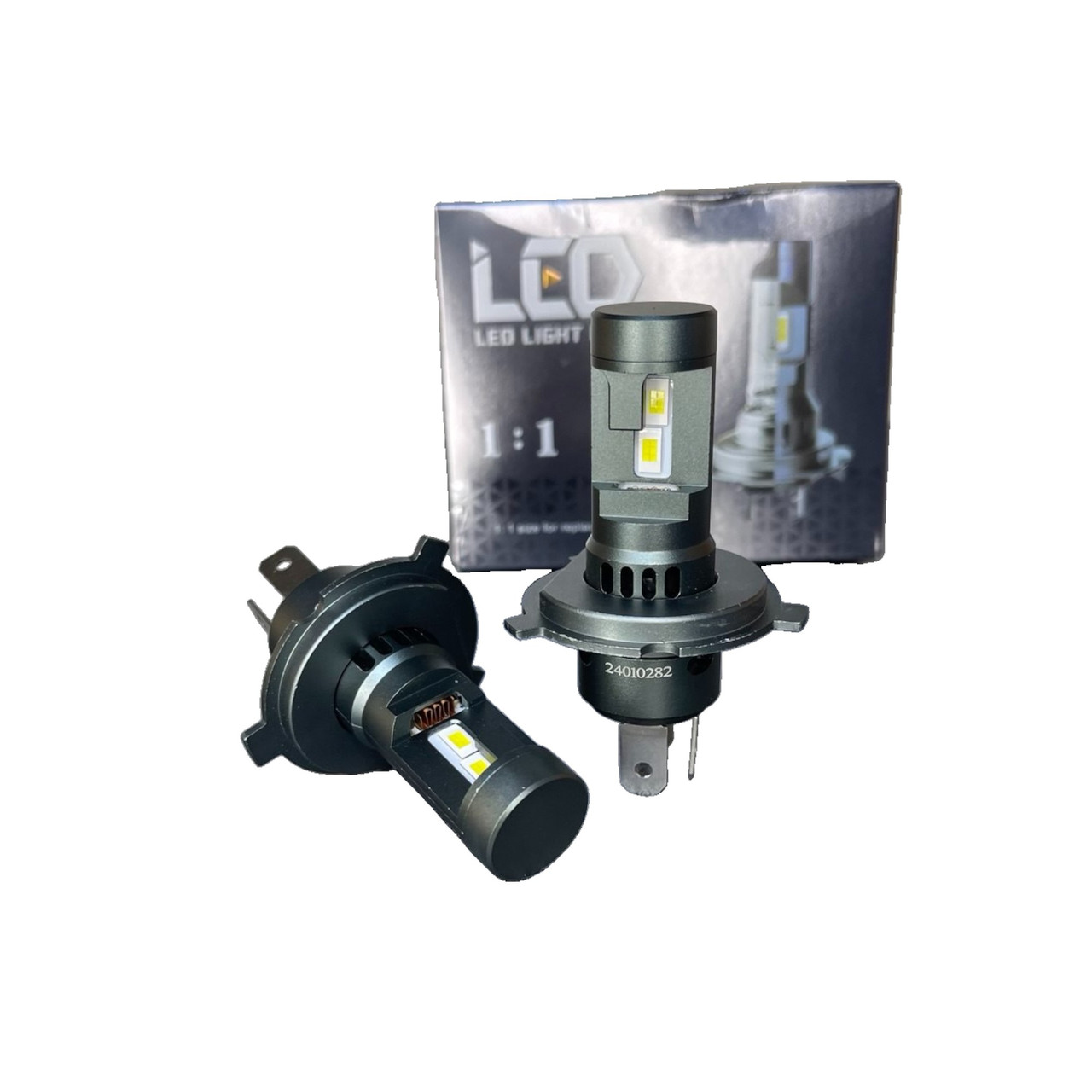 Світлодіодна автомобільна лампа Z2 H4 40 Вт*2 8000 Лм 6000K (2 шт), фото 1