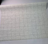 Шпалери вінілові 1,06 × 10 м Marburg Floralia 1033918, світло-сірі геометрія під штукатурку для вітальні, спальні, фото 5