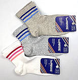 Шкарпетки підліткові полоска асорті 19-21 р. (12 пар!) (Демісезонні/літо) Варос, фото 7