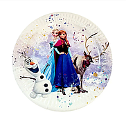 Тарілки паперові одноразові "Холодне серце, Frozen" 10 шт
