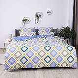 Постільна білизна "ТЕП" Блакитна дюна, 70x70, євро, фото 2