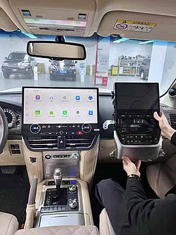 Магнітола Андроїд Toyota Land Cruiser LC 200 Тойота Ленд Крузер 2016-2021 головний пристрій 19.8
