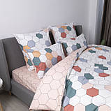 Постільна білизна ТЕП "Happy Sleep" Барвисті соти, 50x70, полуторна, фото 6