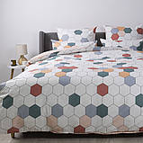 Постільна білизна ТЕП "Happy Sleep" Барвисті соти, 50x70, полуторна, фото 7