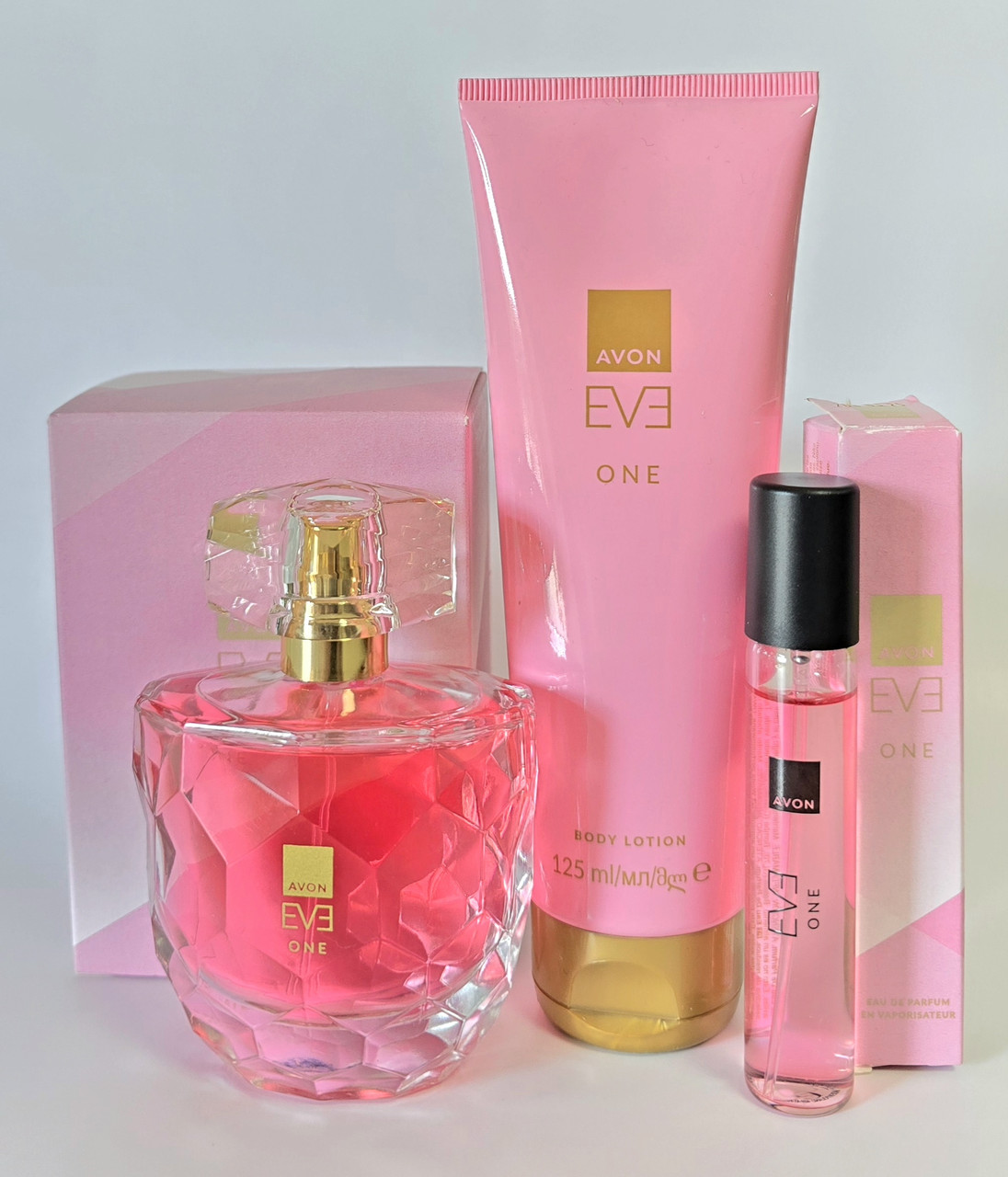 Парфумований набір AVON Eve One для жінок, 50/125/10 мл, фото 1