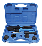 Кліщі для зачищення дротів зі змінними губками SATRA S-CT41S, фото 2