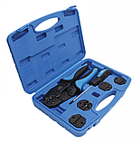 Кліщі для зачищення дротів зі змінними губками SATRA S-CT41S, фото 3