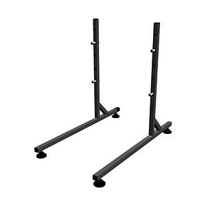 Ніжки для торгової сітки в рамці посилені, профіль 15х15 мм, чорні