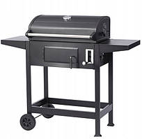 Практичний вугільний гриль El Fuego OTTAWA S з регульованим піддоном і бічними полицями