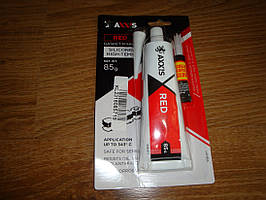 Герметик прокладок червоний 85 грам + клей у подарунок (Axxis, Польща)