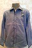 Сорочка на хлопчиків 110,116,128 зросту Blueland Туреччина, фото 2