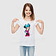 Футболка дитяча з Міккі, Мінні Маус, фото 5