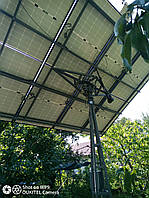 Повний Комплект Двохосьового Сонячного Трекера без Зварювання на 8 Панелей (4000 кВт)