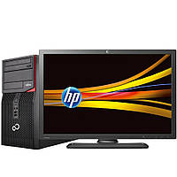 Комплект Комп'ютер Fujitsu Esprimo P520 E85+ MT (i5-4570/4/120SSD) + Монітор 24" HP ZR2440W "Б/У"