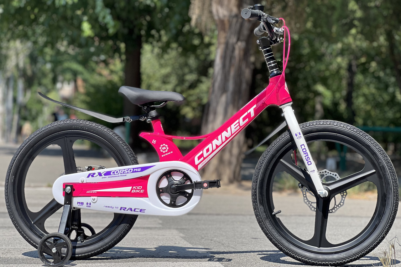 Велосипед дитячий 20" Corso CONNECT MG-20618 на зріст 110-125 см рожевий, фото 1