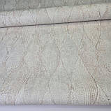 Шпалери вінілові 1,06 × 10 м Marburg New Romantic 1030332, сіро-бежеві з візерунками для вітальні, спальні, фото 7