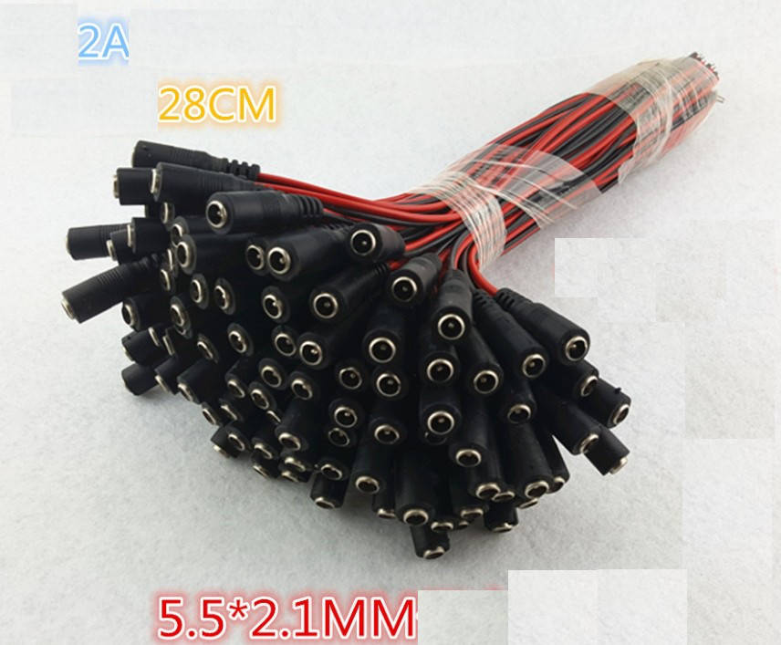 

Шнур питания с гнездом 5,5/2,1 mm 28 см