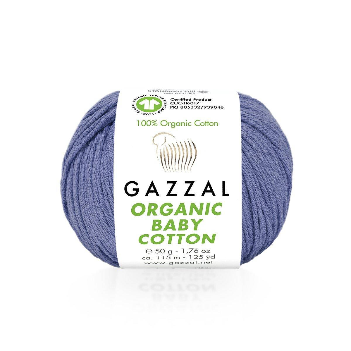 

Gazzal Organic Baby Cotton № 428 светлый джинс