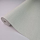 Шпалери вінілові 1,0 × 10 м Marburg New Romantic 1030338, сірі однотонні для спальні, вітальні, коридору, фото 4