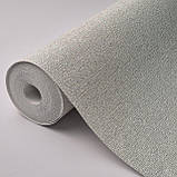 Шпалери вінілові 1,0 × 10 м Marburg New Romantic 1030338, сірі однотонні для спальні, вітальні, коридору, фото 3