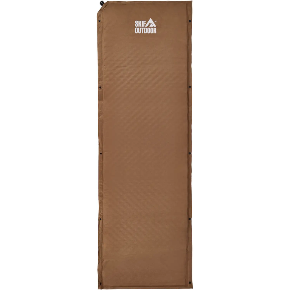 Самонадувний матрац Skif Outdoor Specialist 195x58x3.8 см/ Туристичний надувний каремат Койот для намету/ Каремат для військових, фото 1