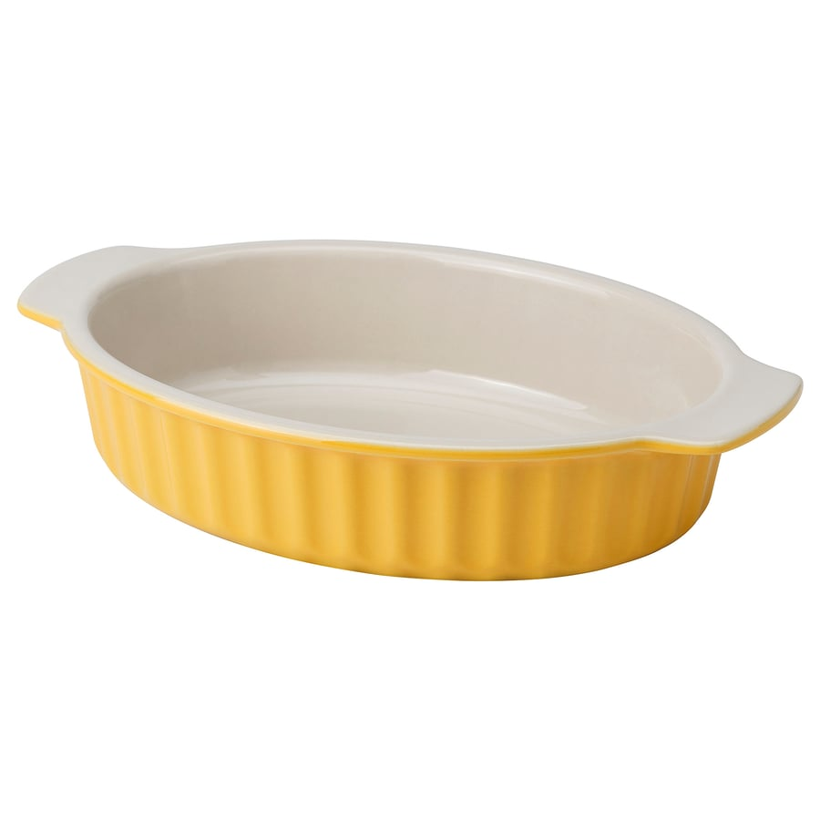 Форма для запікання IKEA POETISK Жовта 32x21 см 205.842.56, фото 1