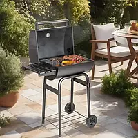 Вугільний гриль для барбекю