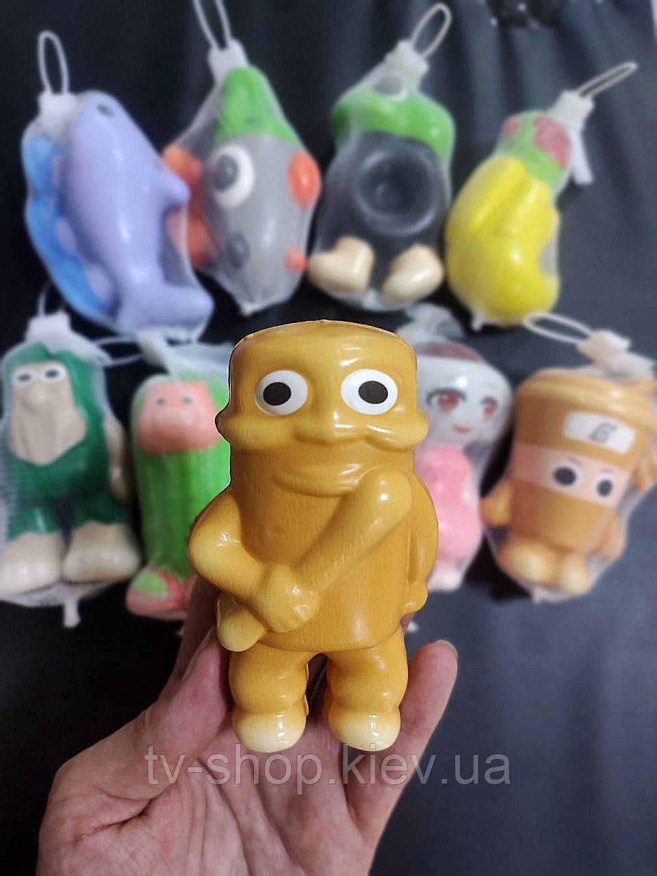 Сквіш іграшка-антистрес з ароматом/Squishy Меми Brainrot (10/12 см), фото 1