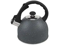Чайник зі свистком 1.5 л мармурове покриття Edenberg EB-1973 Чайник для індукційної плити Чайник газовий