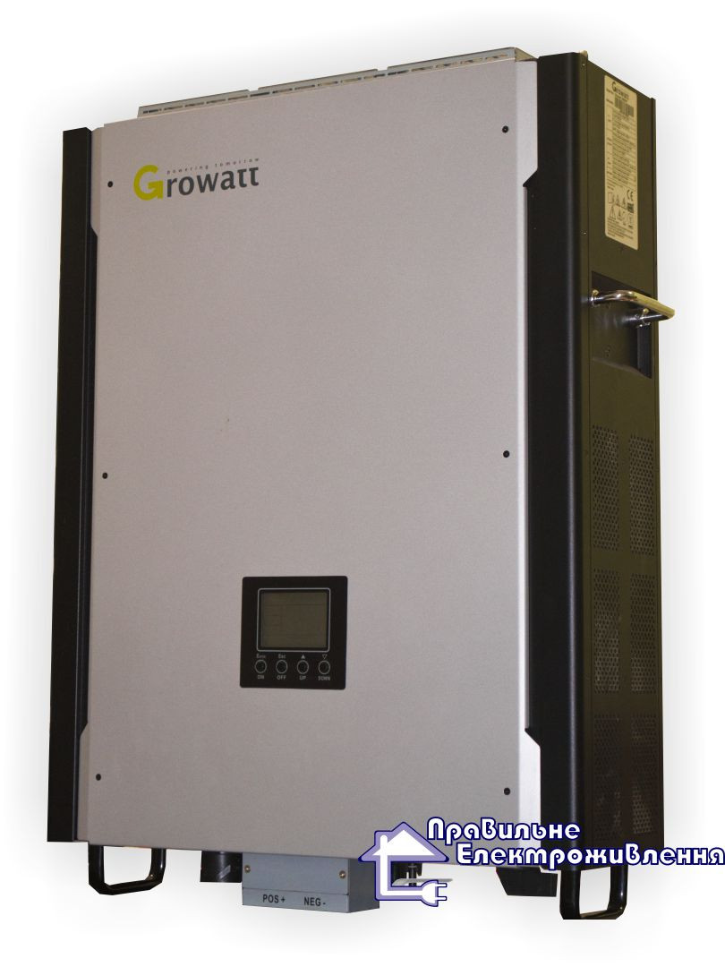 Інвертор гібридний GROWATT 10000HY ( 10кВ, з функцією резерва )