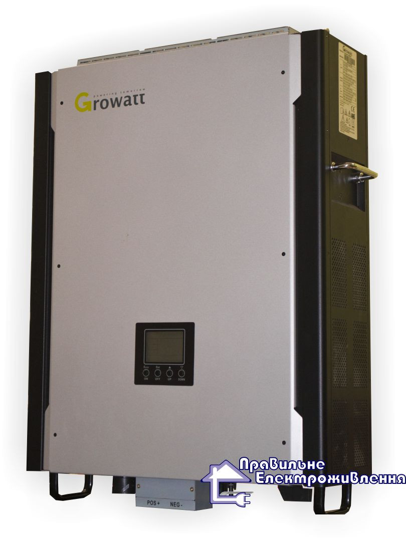 Гібридний мережевий інвертор Growatt Hybrid 10KW (10 кВт)