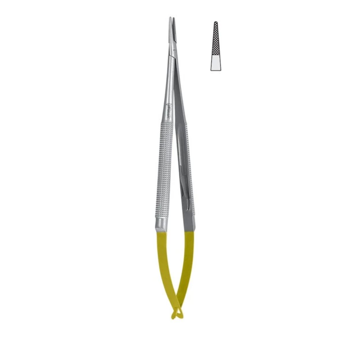 Голкотримач 150 мм (BN.652.150) TC Мікро Прямий Falcon, фото 1