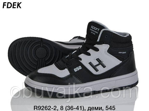Дитяче взуття демісезонне 2025 Осінні черевики від фірми Fdek (36-41), фото 1