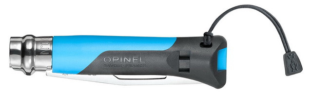 Opinel 8 Outdoor azure (001576) blue