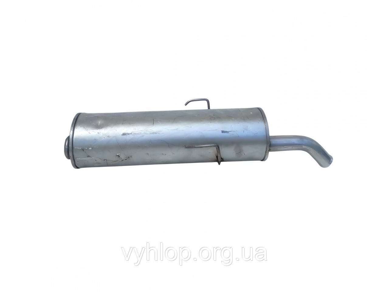 Глушник Пежо 205 (Peugeot 205) 1.1-1.6 kat 86-97 (19.01) Polmostrow алюминизированный