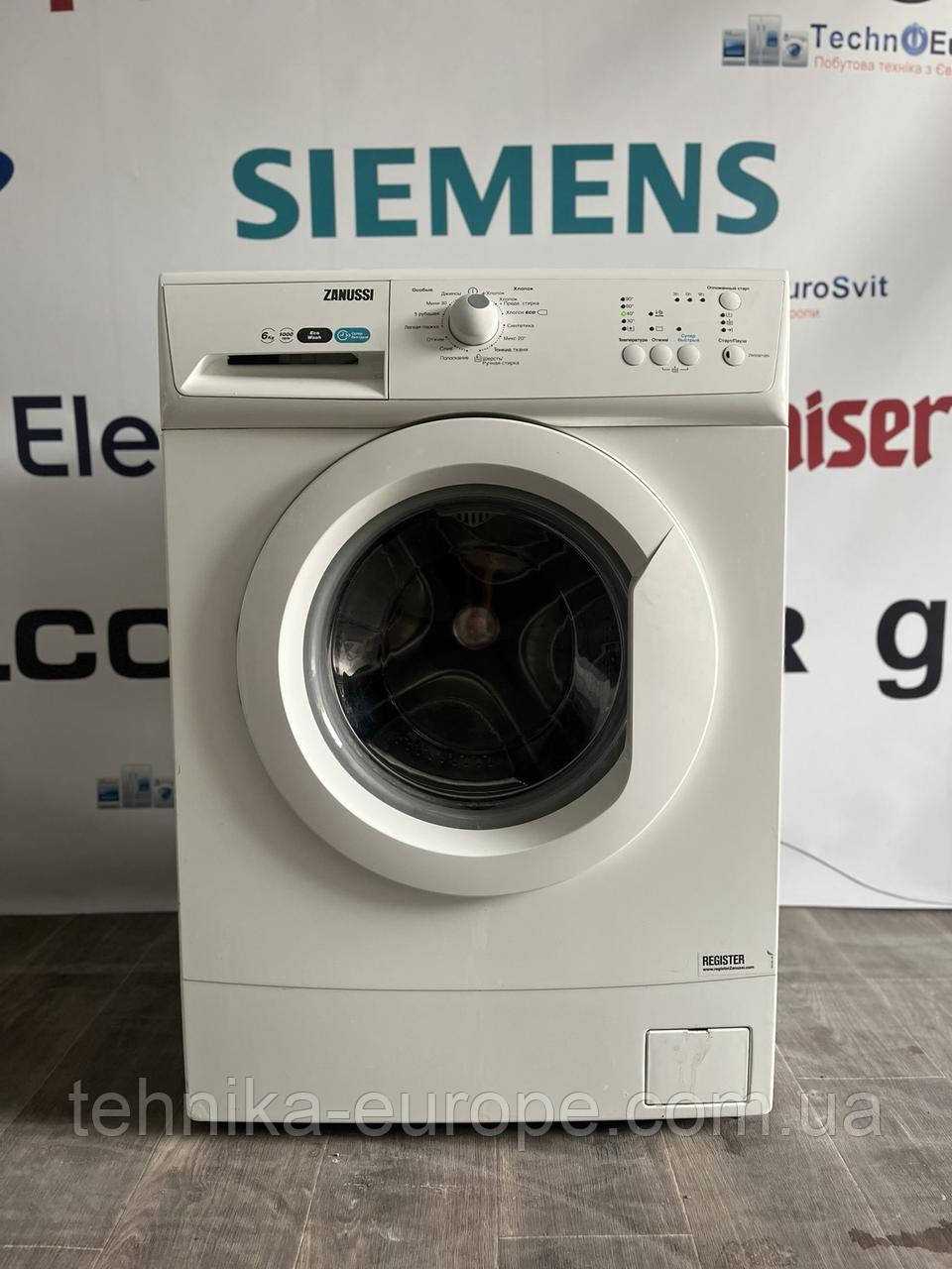 Пральна машина	Zanussi вживана	Б2275/1, фото 1
