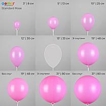 GEMAR-ДЖ 12" G110 006 Пастель Рожевий | Standard Rose, фото 3