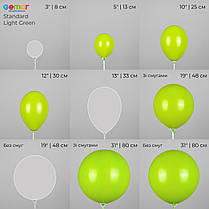 GEMAR-ДЖ 5" A50 011 Пастель Салатовий | Standard Light Green, фото 3