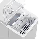 Льодогенератор Adler AD 8086 | до 12 кг льоду на добу | Автоочищення, індикатори, 100 Вт | Для дому, кафе, бару, фото 9