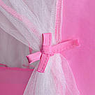 Дитячий ігровий намет Замок 140х135х135см / Намет дитячий у вигляді замку / Шатро намет ігровий, фото 3