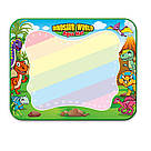 Килимок для малювання водою + фломастери, 100х80см / Водна багаторазова розмальовка килимок, фото 3