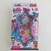 Косметика для ляльок 4 кольори тіней, аплікатор, в коробці (MY 30088 D-207)