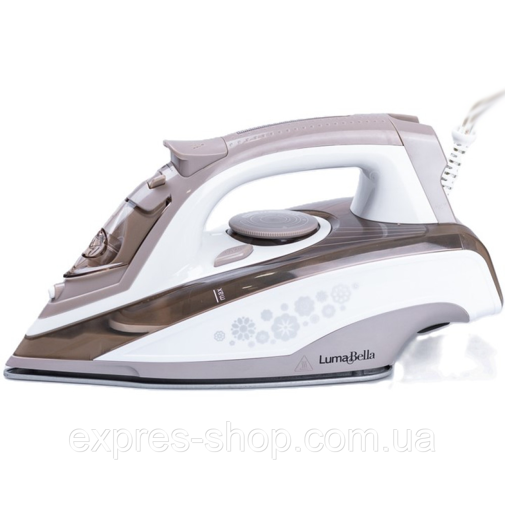 Парова праска з керамічною підошвою, 2700 Вт, 440 мл, B-6008 /  Електропраска / Ергономічна праска, фото 1