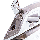 Парова праска з керамічною підошвою, 2700 Вт, 440 мл, B-6008 /  Електропраска / Ергономічна праска, фото 5