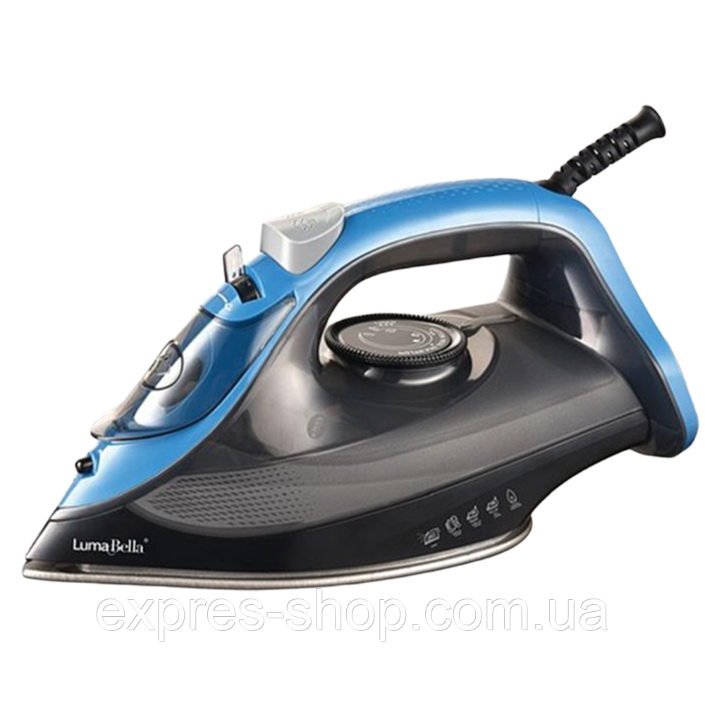 Праска з паровим ударом, 2400 Вт, 250 мл, LB-61011 / Парова праска для одягу / Електропраска, фото 1