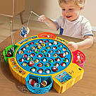 Дитяча гра "Рибалка" на магнітах, 24 рибки / Розвиваюча гра для дітей / Ігровий набір риболовля, фото 4