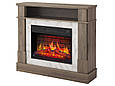 Камінокомплект ArtiFlame For Living AF23BS дуб сірий з обігрівом і звуком горіння вогню, фото 3