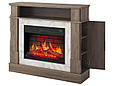 Камінокомплект ArtiFlame For Living AF23BS дуб сірий з обігрівом і звуком горіння вогню, фото 5