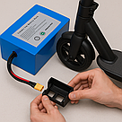 Літій-іонний акумулятор 52V24A для електросамокату / Потужний акб для самокату / Акумулятор Li-Ion, фото 2